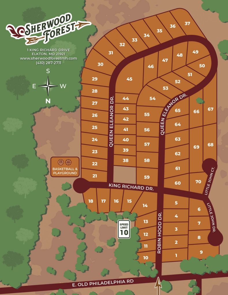 Sherwood Forest Map